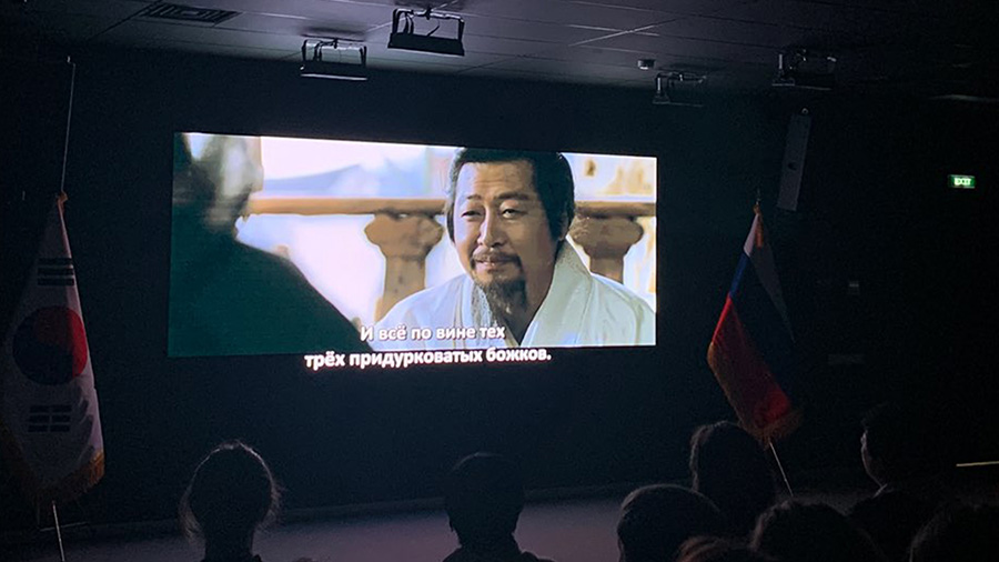 Фото с показа кино