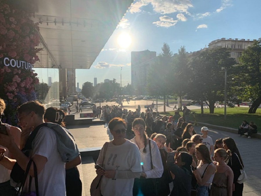 ▲행사장에 방문한 관객들