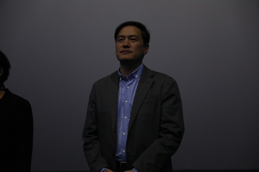 ▲ Приветственная речь директора Культурного центра Пак Чжун Гон