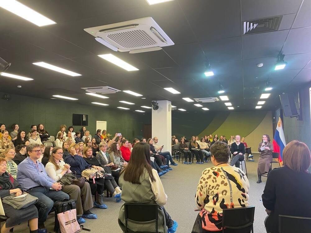 ▲Посетители мероприятия