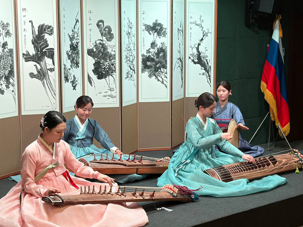 ▲산조 합주 공연