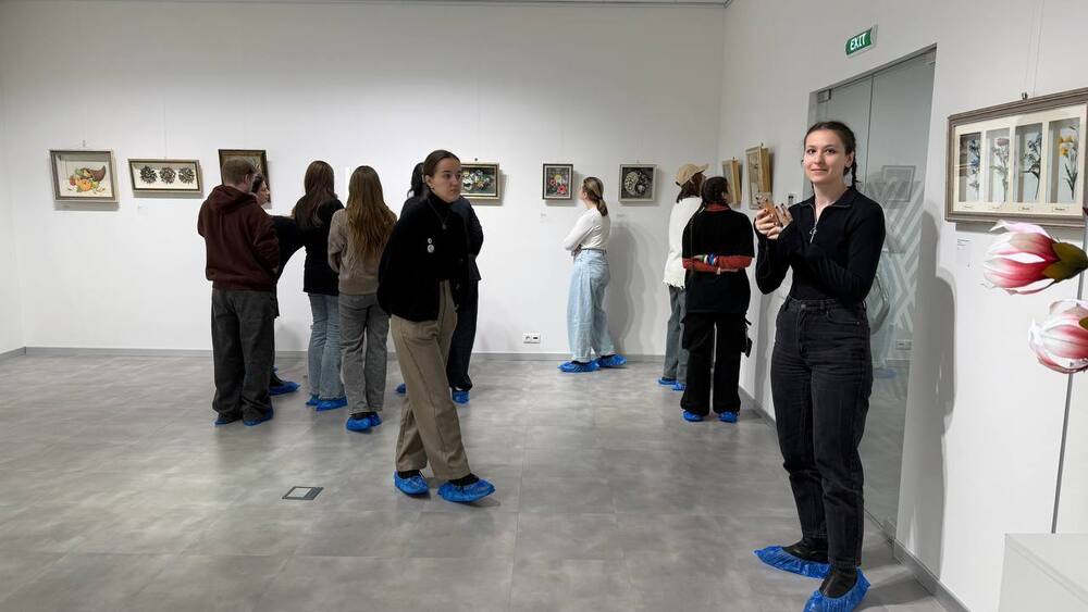 Посетители выставки