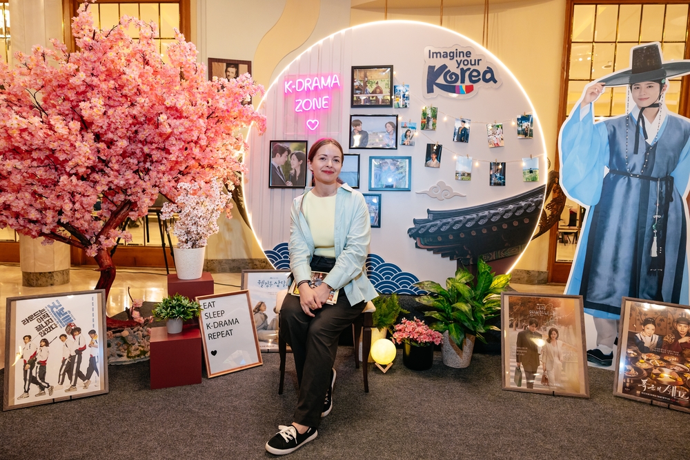 ▲한국 관광 홍보 부스