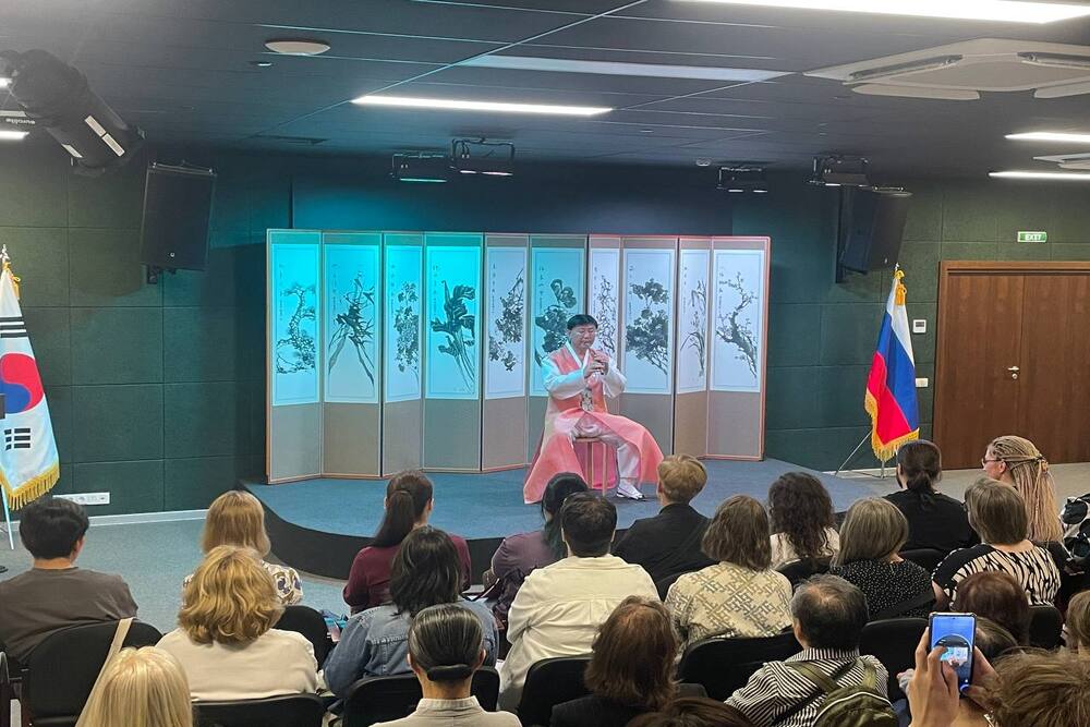 ▲ Выступление на тансо