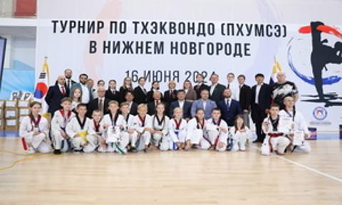 📷 [Фестиваль корейской культуры в Нижнем Новгороде 2024] Проведение турнира по тхэквондо (пхумсэ)
