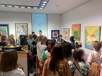  📷 [Специальная выставка] «Красочная симфония Кореи»: выставка корейской традиционной живописи минхва